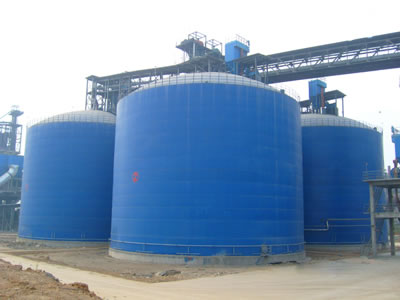 大关水泥钢板库改造