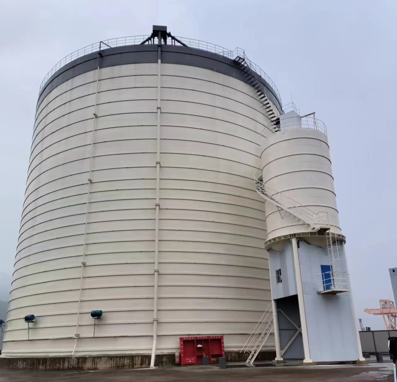 大关10万吨水泥钢板库