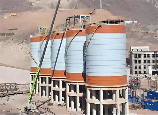 大关高架钢板仓