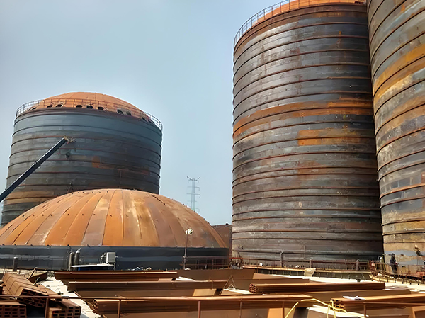 大关焦粉钢板仓